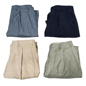 (4 Pc) Loro Piana Mens Pants