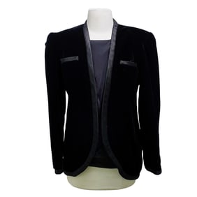 (2 pcs) Vintage Valentino Boutique Blouse and Blazer