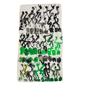 Purvis Young (American, 1943-2010) Mixed Media Painting