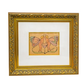 After Andy Warhol "In the Bottom of My Garden" Lithograph (1955)