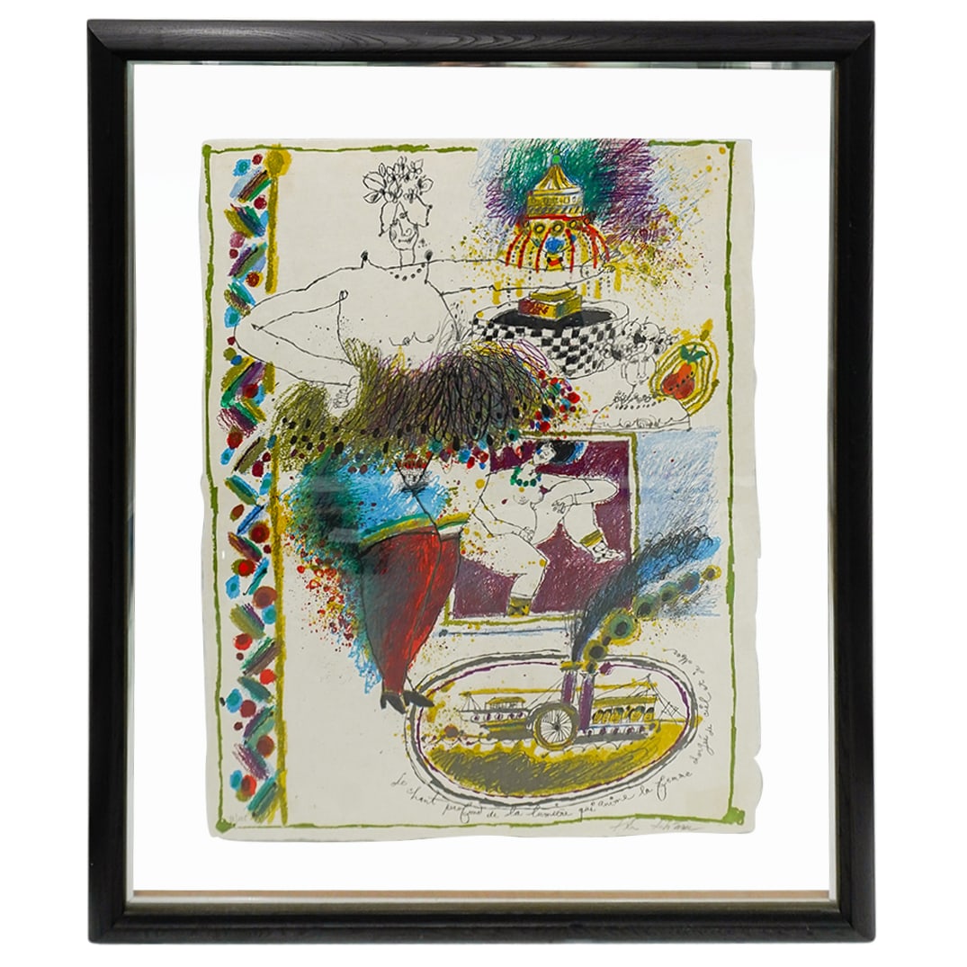 Theo Tobiasse (French, 1927-2012) Lithograph (1 of 7)