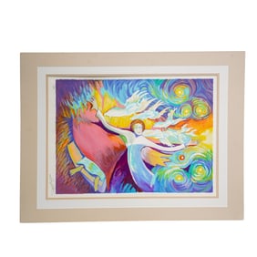 Ari Gradus (Israeli, B. 1943) Lithograph