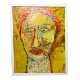 Attrib. Tulio Diaz Untitled Painting, 1996