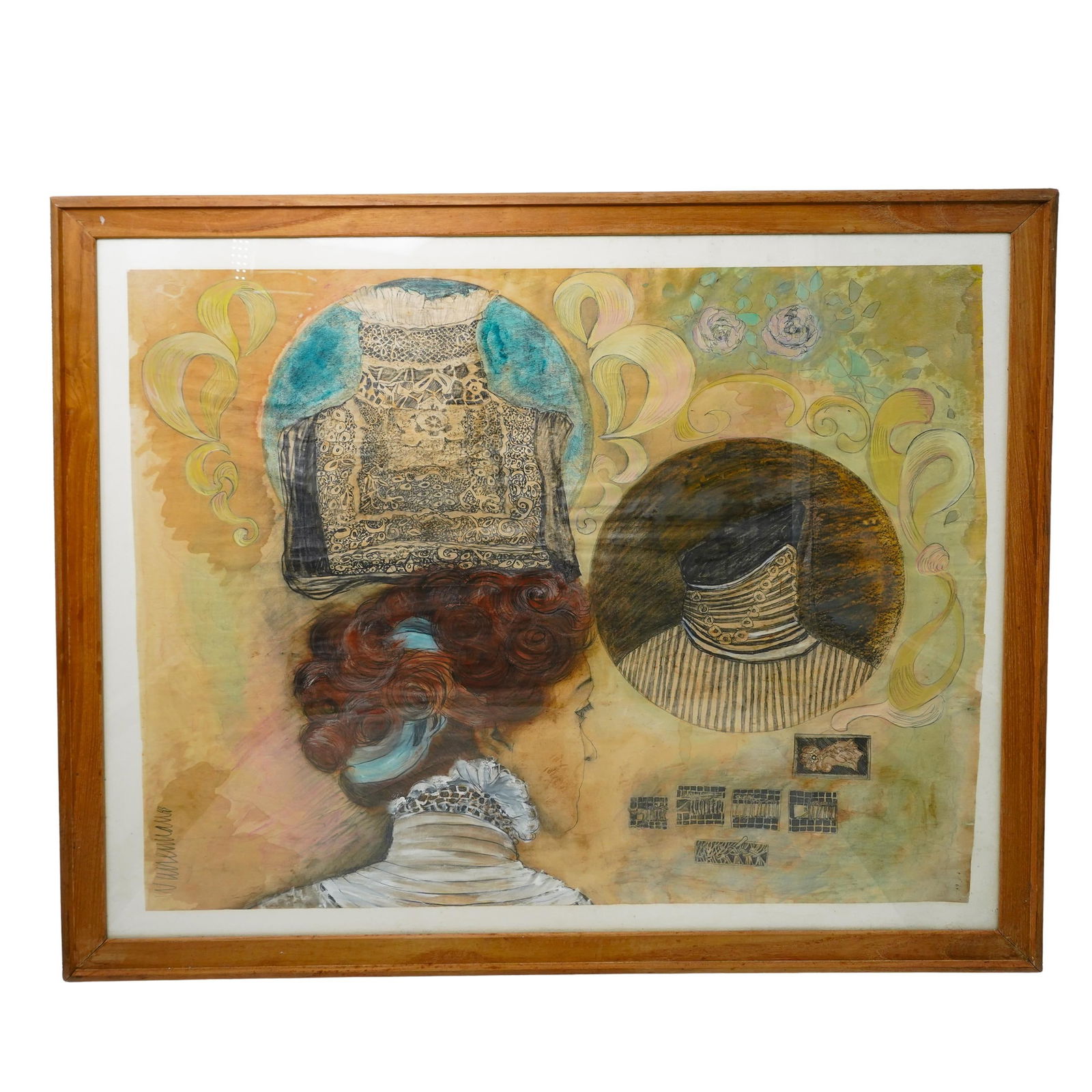 Signed Mixed Media Painting (1 of 6)