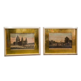 (2 Pcs) Jacob Wagner (Germany, 19 cent.) Etchings