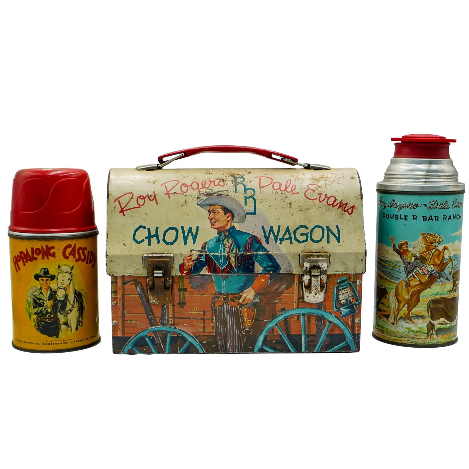 C. 1950's Marx Roy Rogers Rodeo Ranch Playset In
