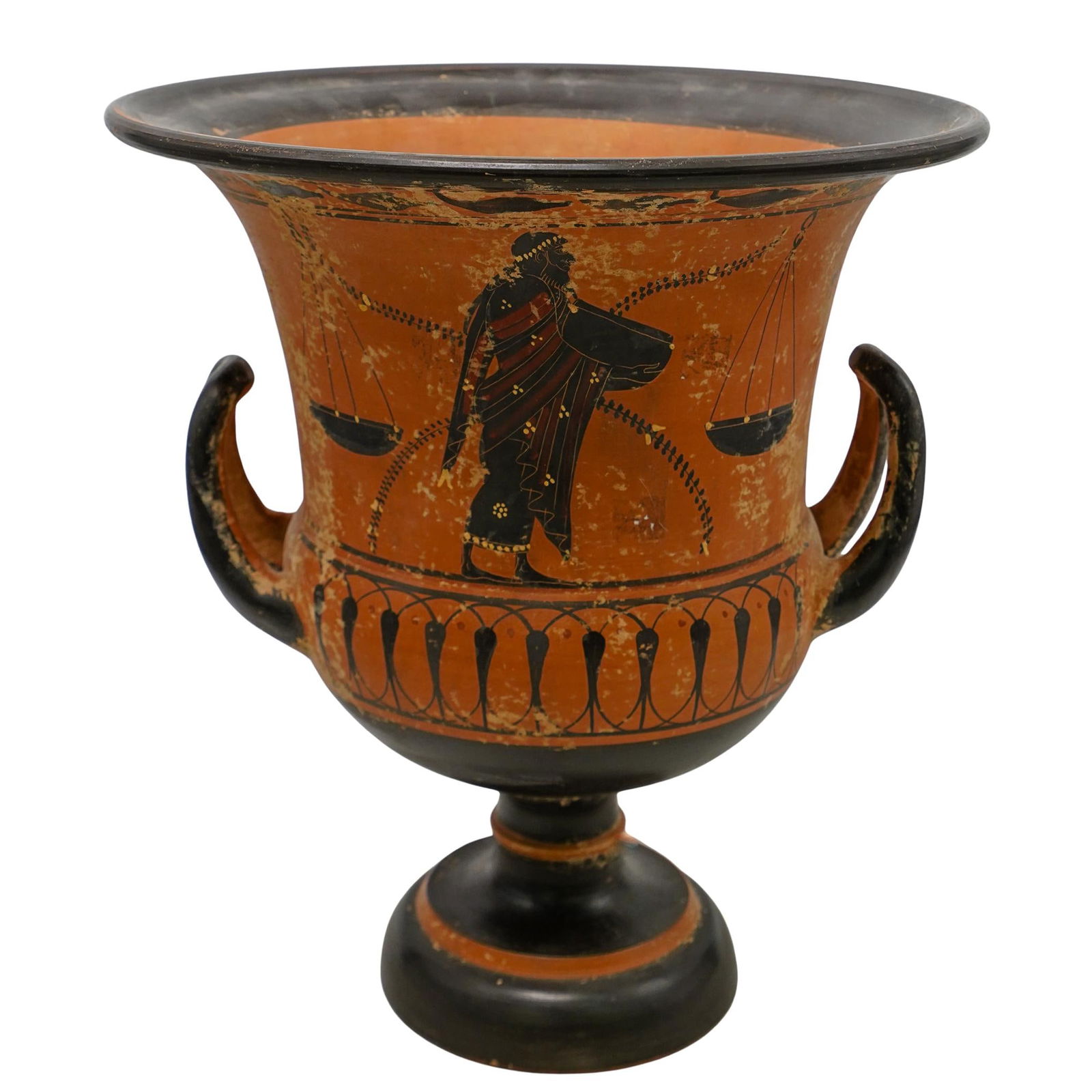 Greek Terracotta Krater Vase (1 of 9)