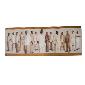 2008 Miami Heat Autographed Basketball Poster