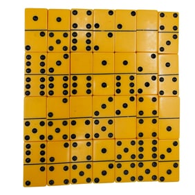 (28 Pc) Vintage Bakelite Dominos
