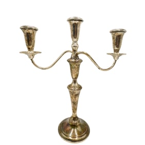 Empire Sterling Weighted Candle Holders