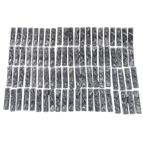 (84 pcs) Murano Glass Prisms