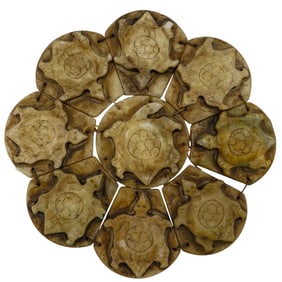 Chinese Jade Turtle Amulets