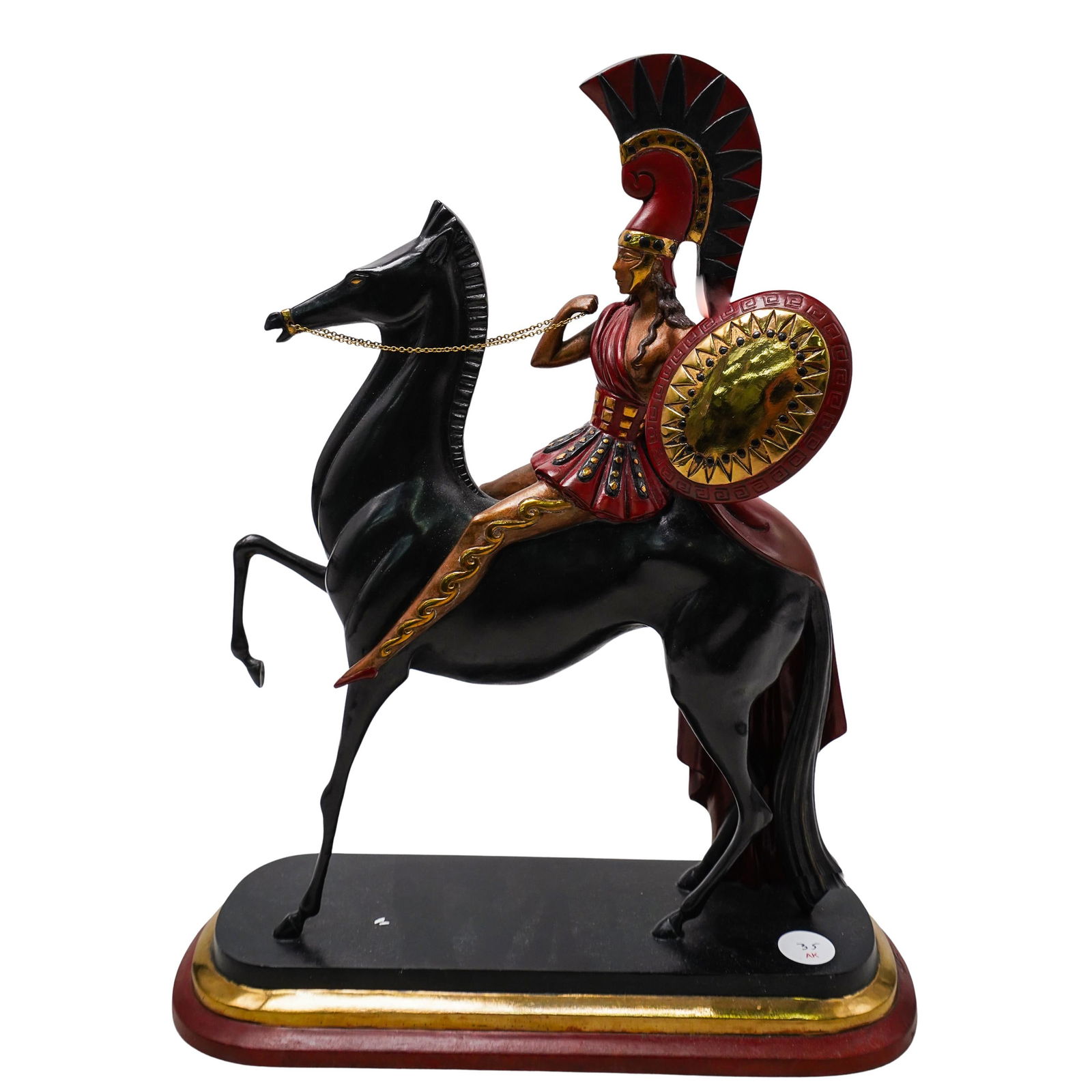 Erte (Russian/French 1892-1990) "Amazon" Bronze (1 of 10)