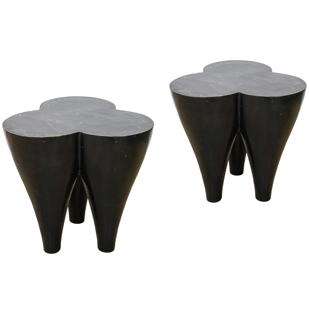 Jacque Garcia (French, B. 1947) Bronze Organic Clover Tables (1 of 6)