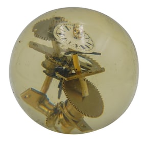 Pierre Giraudon Resin Exploded Clock Globe