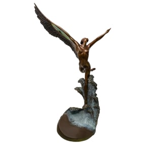 Misha Frid (Russian, 1938) Odette Bronze Sculpture