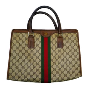 Vintage Gucci Web Sherry Line Bag