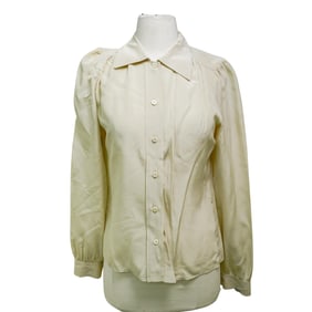 Prada Beige Blouse Shirt