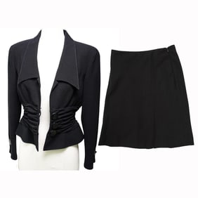 Valentino Blazer and Skirt Set