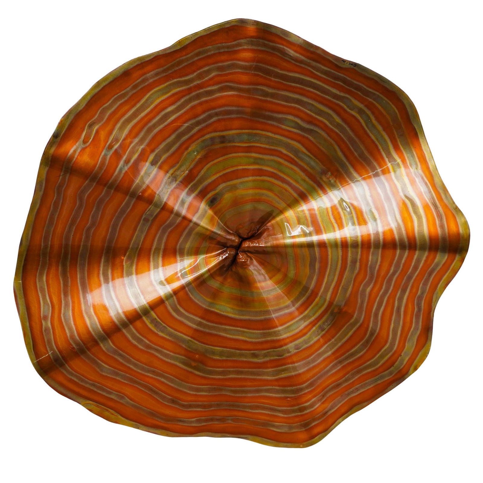 Curtis Jere (American, 1963) Copper Wall Sculpture (1 of 7)