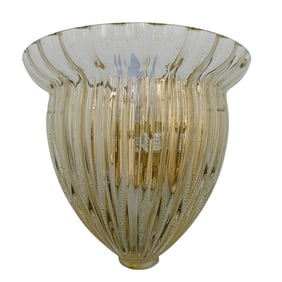 Murano Glass Gold Speck Sconce