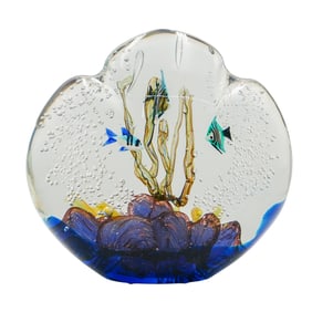 Bisazza Murano Glass Aquarium With Box
