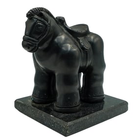 After Botero Small Horse Sculpture
