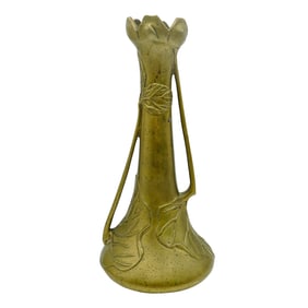 Art Nouveau Gilt Bronze Vase