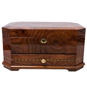 Tizo Design Inlaid Wood Jewelry Box