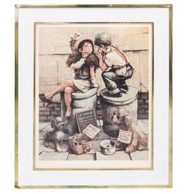 Barry Leighton-Jones (English, 1932-2011) Lithograph