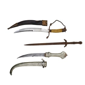 3pc Antique Daggers Collection