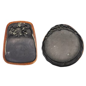 Pair of Chinese Ink Stones