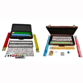 Pair of Extended Mahjong Sets in Cases