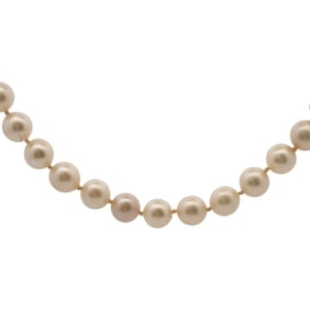 Vintage Beaded Pearl Necklace