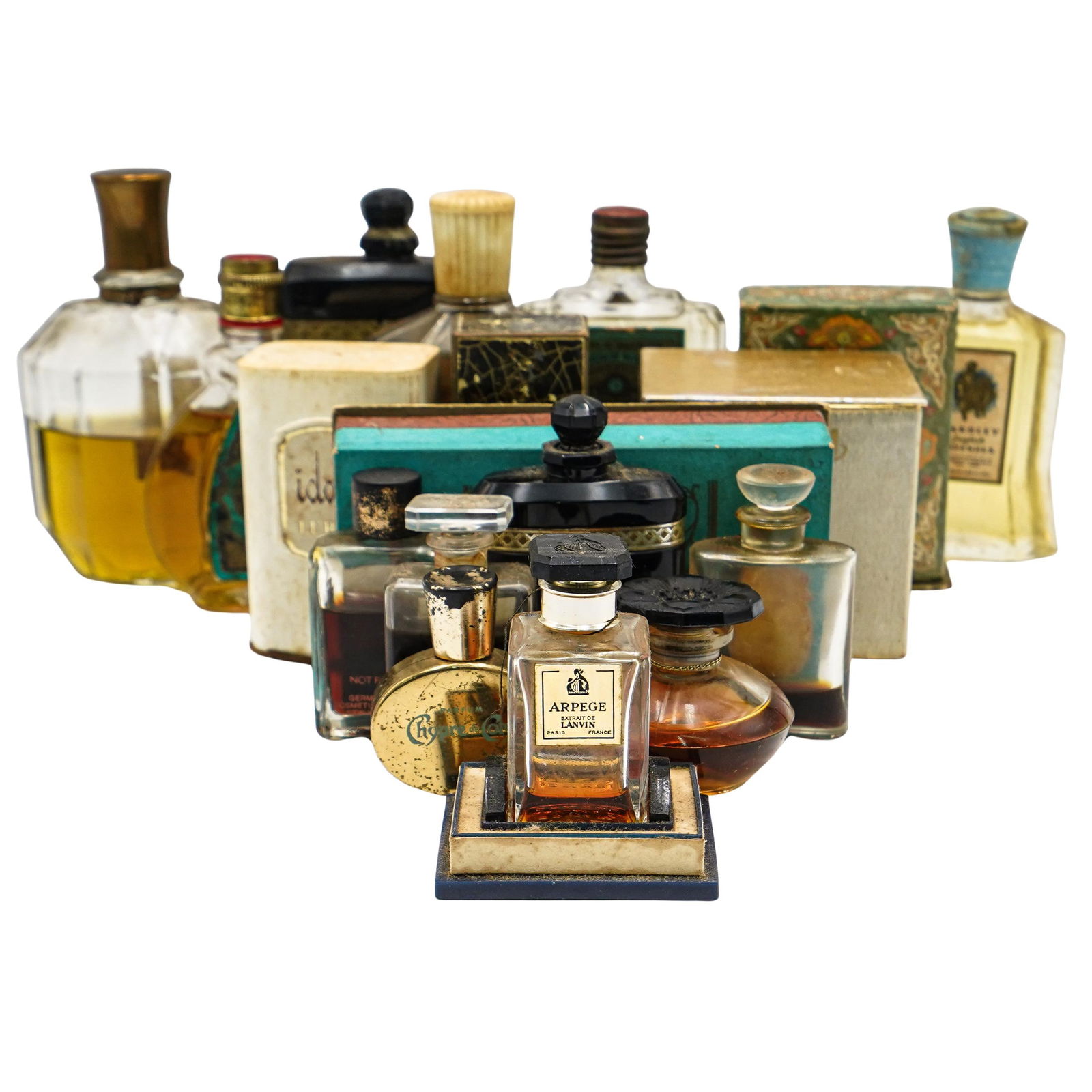 (18 pcs) Assorted Vintage Perfume Bottles (1 of 10)
