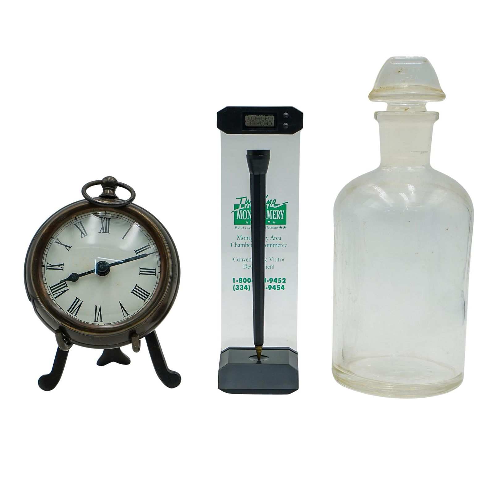 (3 pcs) Glassware and Clock Grouping (1 of 16)