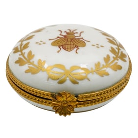 Limoges Porcelain Trinket Box