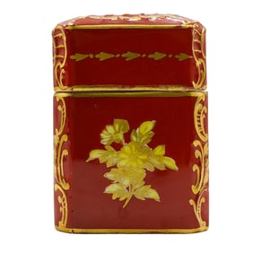 Dresden Porcelain Trinket Box