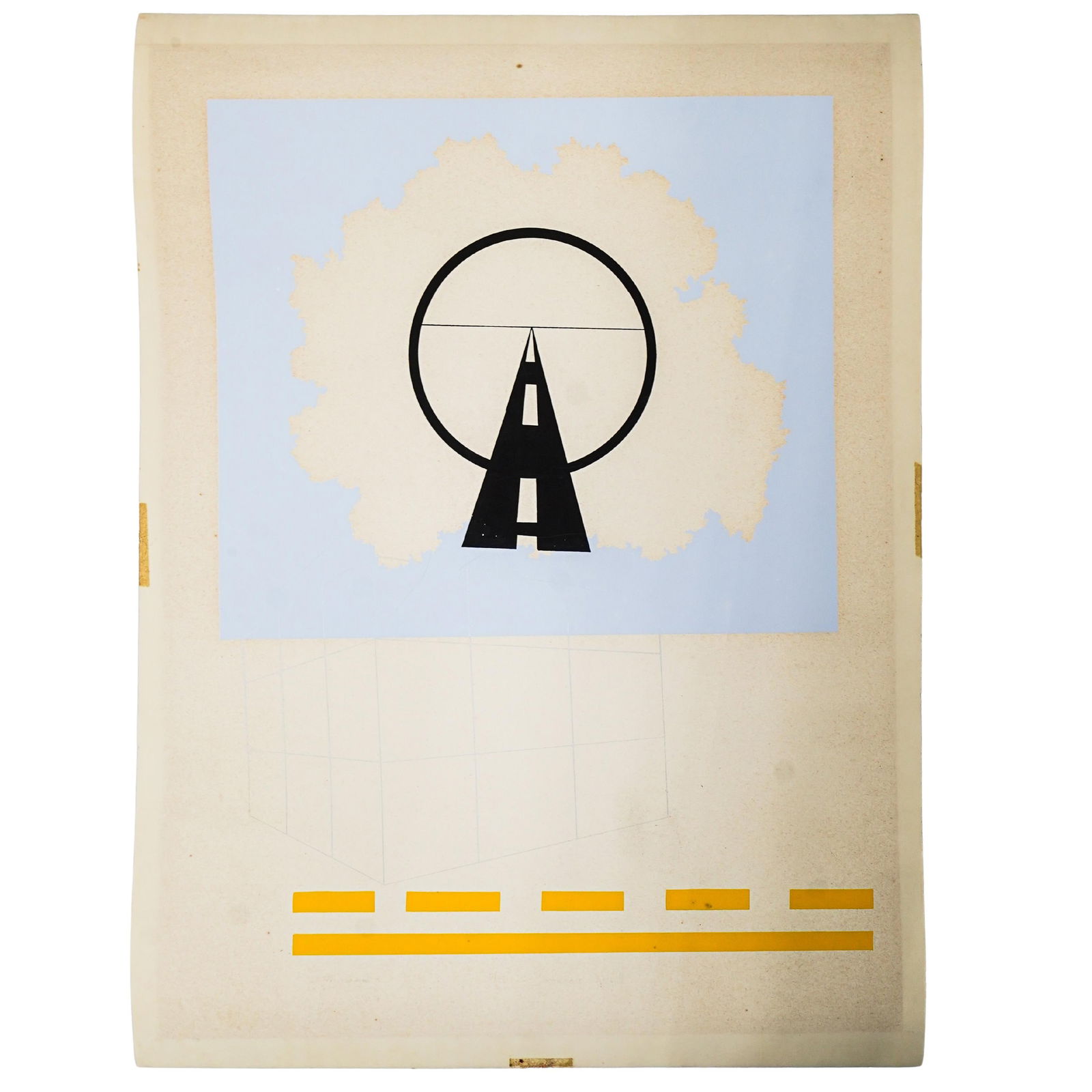 Signed Abstract Lithograph (1 of 5)