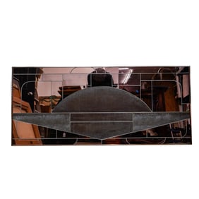 Greenberg Sculptural Geometric Mirror