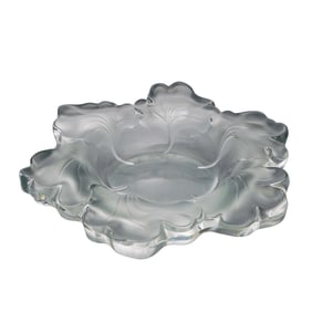 Lalique "Capucines" Crystal Bowl