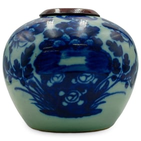 Chinese Blue and White Porcelain Ginger Jar