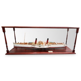 Glen Sannox Paddle Steamer Boat Model