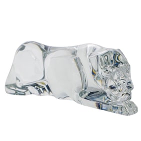 Baccarat Crystal Jaguar