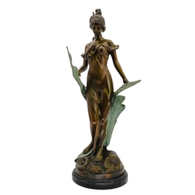 Large Moreau Style Bronze Sculpture