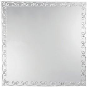 Monumental Contemporary Murano Glass Mirror Reflex Angelo