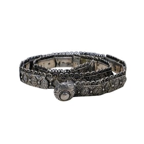 Antique Russian Silver Belt