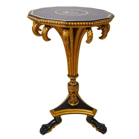 Antique Pietra Dura Side Table