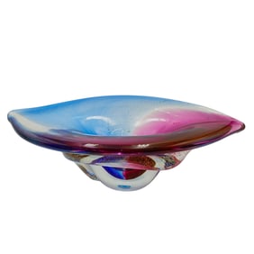 Sandro Frattini (Italian, 20th Cent.) Murano Glass Bowl