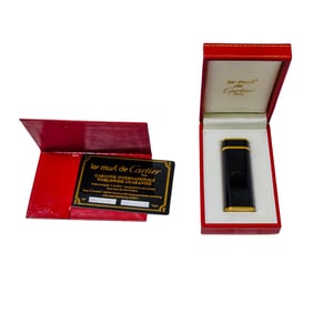 Le Must de Cartier Lighter with Authentication